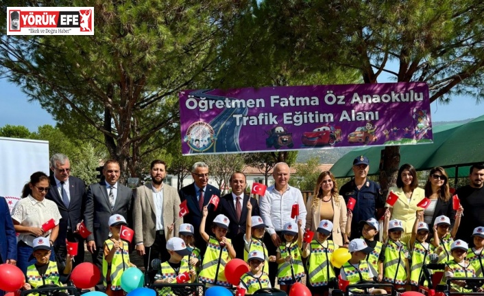 Çine’de öğrenciler akülü araçla trafik kurallarını uygulamalı öğrenecek
