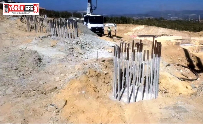 Çökme yaşanan karayolunda çalışmalar aralıksız devam ediyor