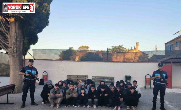 Didim’de 23 düzensiz göçmen yakalandı