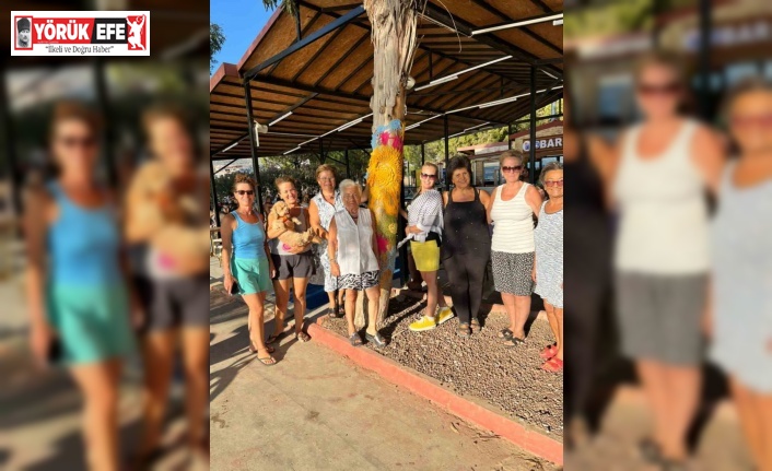 Didimli kadınların, çevre sorunlarına dikkat çekmek için ilginç etkinliği