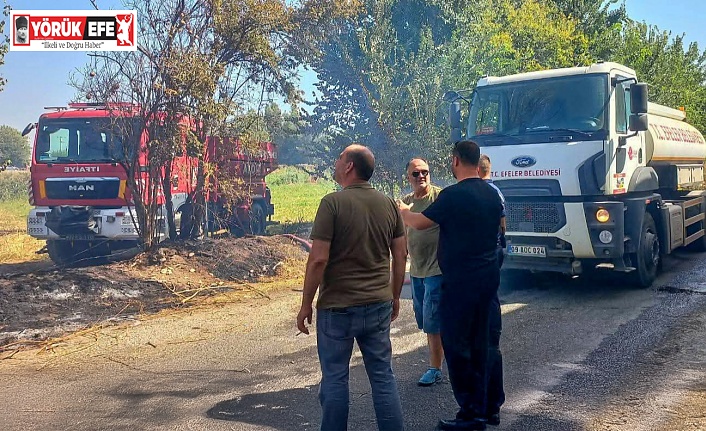 EFELER’İN EKİPLERİ FELAKETİ ÖNLEDİ