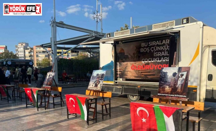 Gazze’deki çocuklar için "Boş Sıralar" etkinliği