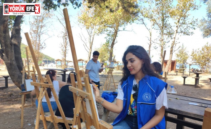 Gençler Milli Park’ta sanatla buluştu