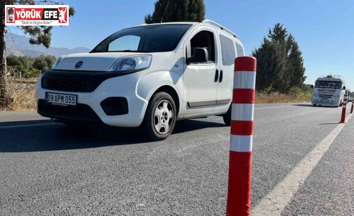 İncirliova’da yapımı süren karayolunun bir bölümü trafiğe açıldı