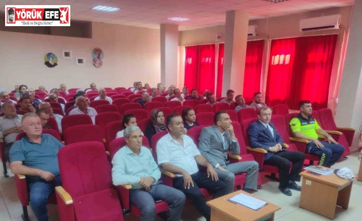 Karacasu’da okul servisi eğitimi