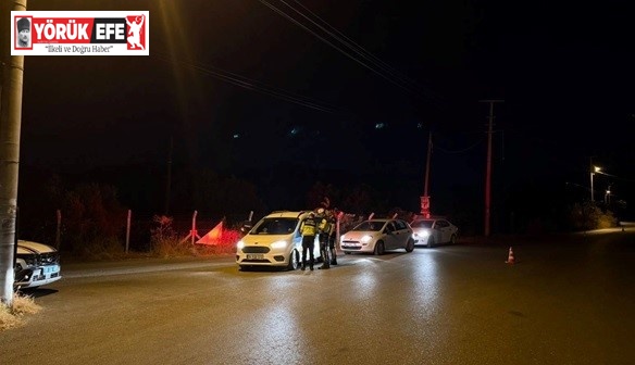 Kızılcaköy’de 43 araç, 71 şahıs kontrol edildi