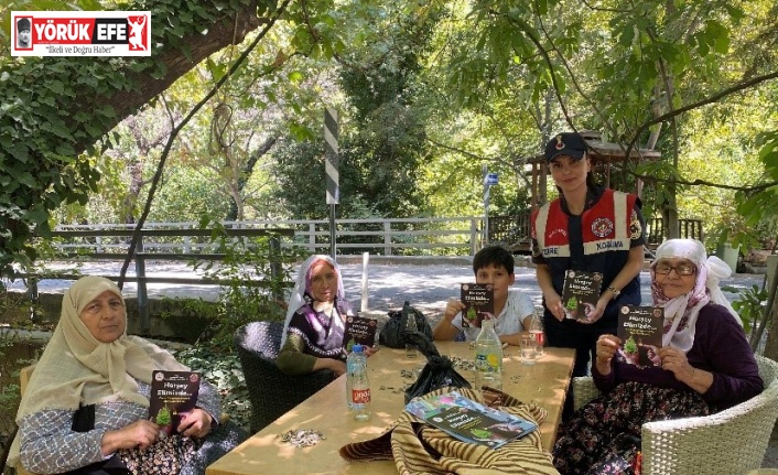 Köşk’te jandarmadan orman yangınlarına karşı bilgilendirme