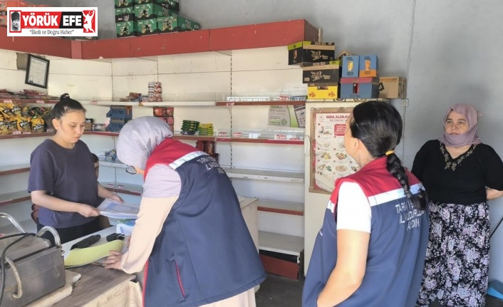 Köşk’te okul kantinleri denetlendi