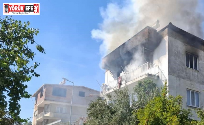 Köşk’teki ev yangını korkuttu: 2 çocuk dumandan etkilendi