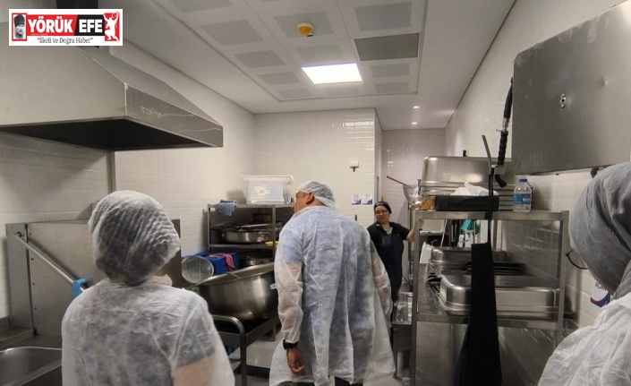 Köşk’teki işletmelerin yemekhaneleri denetlendi