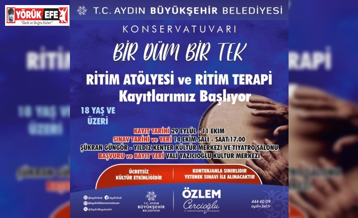 Müziğin ritmi Büyükşehir Belediyesi ile Aydın’da atacak