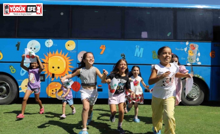 Nazilli Belediyesi Mobil Masal Bahçesi miniklerle buluşuyor