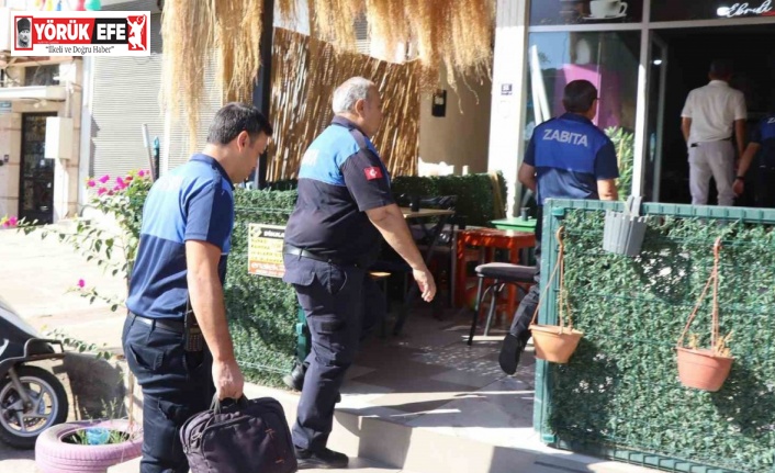 Nazilli Zabıtası’ndan öğrenciler için sıkı denetim