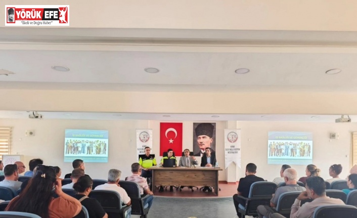 Söke’de servis şoförleri eğitime alındı