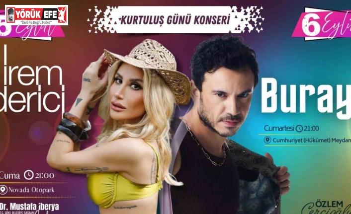 Söke’nin kurtuluş coşkusuna iki konser coşku katacak