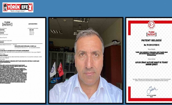 Tarımda verimliliği artıracak buluş, Türk Patenti’nden onay aldı