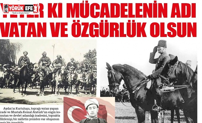 Yeter Ki Mücadelenin Adı Vatan Ve Özgürlük Olsun