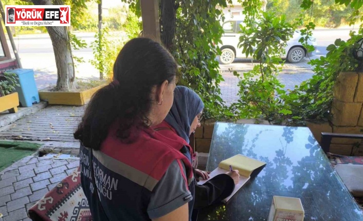 Yol üstündeki tezgahlar denetlendi