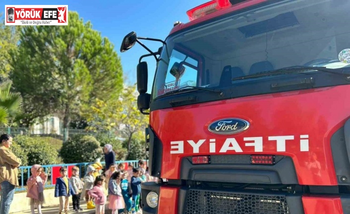 ADÜ Anaokulu’nda yangın güvenliği eğitimi