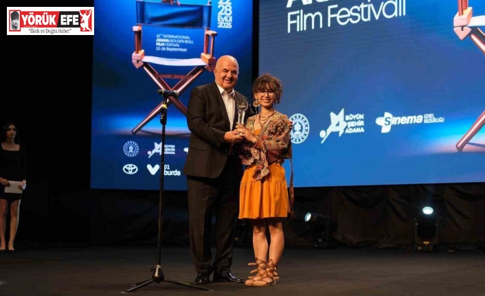 ADÜ öğrencisi Sönmez’e Altın Koza’dan ödül