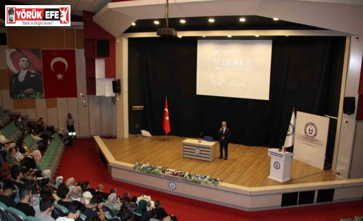 ADÜ’de Gazze söyleşisi gerçekleştirildi