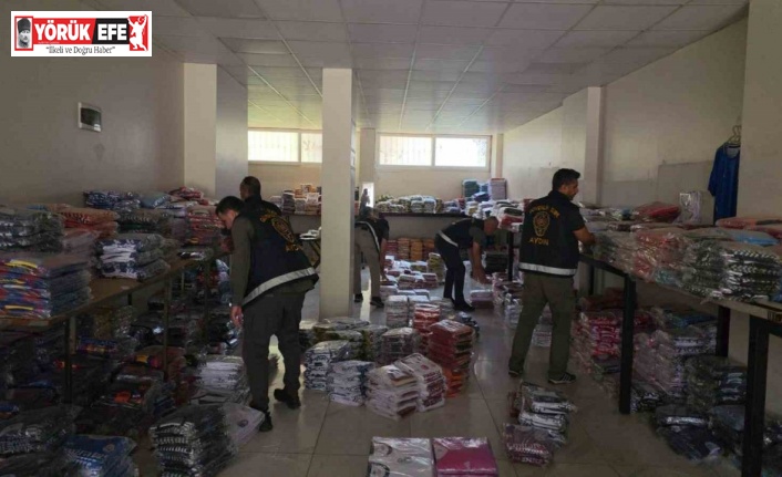 Aydın Güvenlik Şube taklit ürünlere geçit vermedi