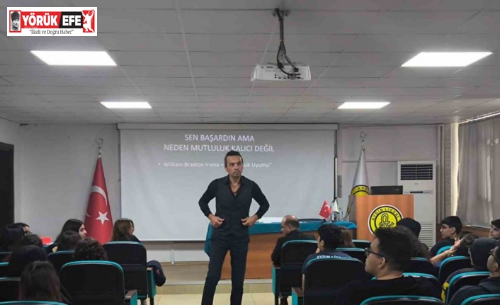 Aydın Lisesi’nde öğrenciler sınav sürecinde zorluklarla başa çıkmayı öğrendi