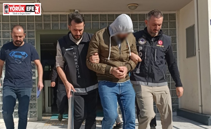 Aydın’da bin 800 gram uyuşturucu madde ele geçirildi