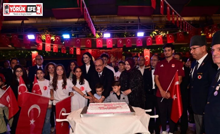 Aydın’da Cumhuriyet coşkusu resepsiyonla taçlandı