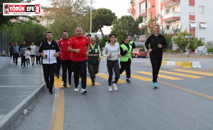 Aydın’da ’Halk Koşusu’ etkinliği gerçekleştirildi