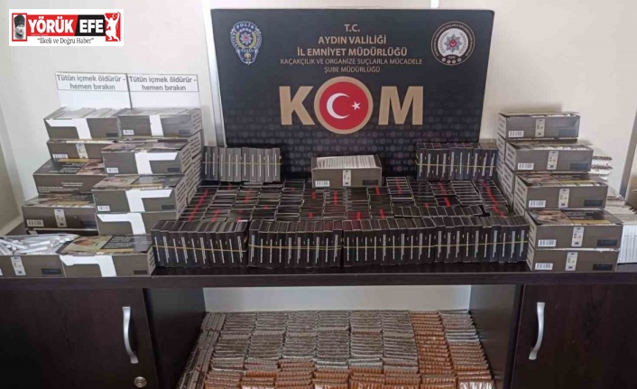Aydın’da kaçak tütün ve elektronik sigara operasyonu: 6 gözaltı