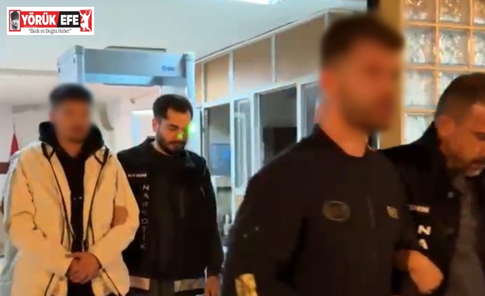 Aydın’da uyuşturucu operasyonunda 2 tutuklama