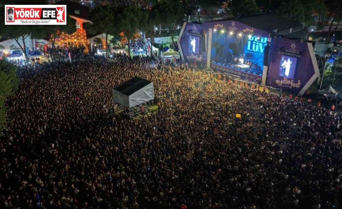 Aydınfest’te 55 bin kişi müzikle buluştu