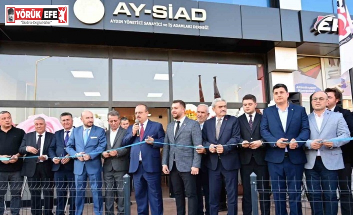 Aydınlı iş adamları yeni hizmet binasına kavuştu