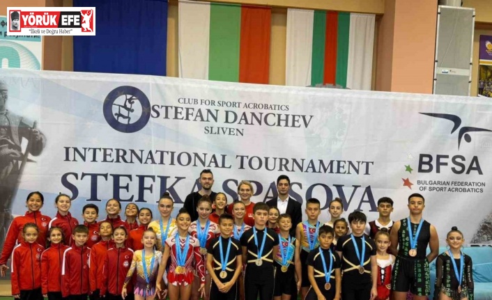 Aydınlı sporcular Bulgaristan’dan madalya ile döndü