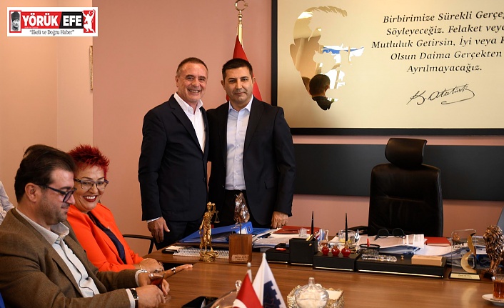 Başkan Ömer Günel Chp Kuşadası İlçe Örgütü’nün Yeni Yönetimiyle Bir Araya Geldi