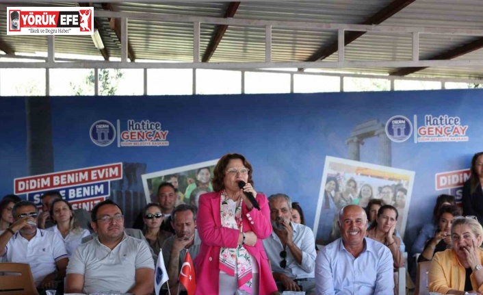 Başkan Gençay, Yalıköy sakinleri ile bir araya geldi