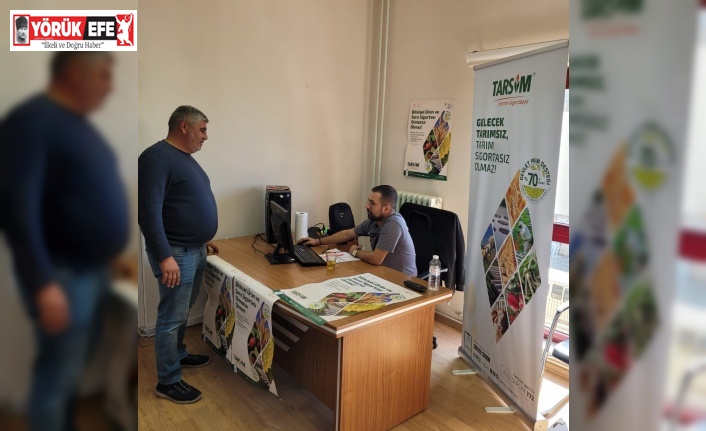 Buharkent’te üreticiler tarım sigortası konusunda bilgilendirildi