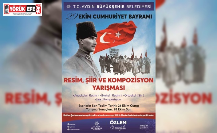 Büyükşehir’den 29 Ekim temalı yarışma