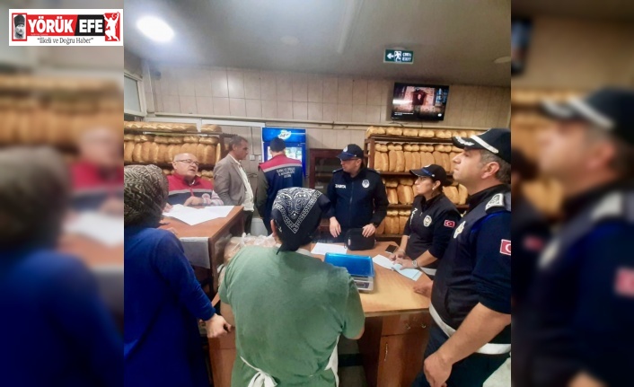 Çine’de fırınlar denetlendi