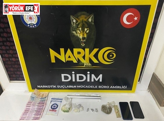 Didim’de uyuşturucu operasyonu: 2 tutuklu