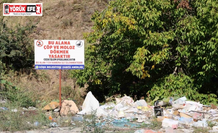 Duyarsız vatandaşlar uyarı tabelalarına aldırış etmedi