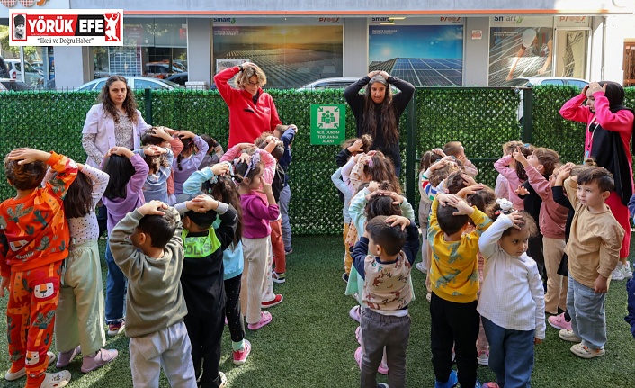Efeler’in Minik Kalpleri Afet Farkındalığıyla Büyüyor
