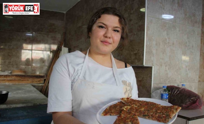 Fırının ateşiyle hayalini yoğuruyor