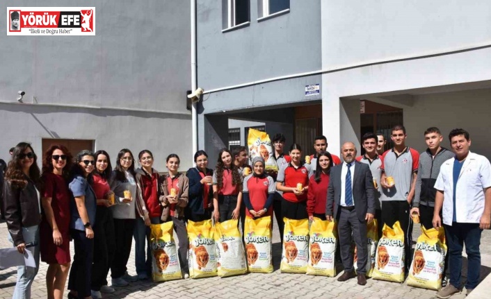 Germencik’te lise öğrencilerinden anlamlı bağış