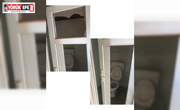 Karacasu’da kamu malına zarar verildi