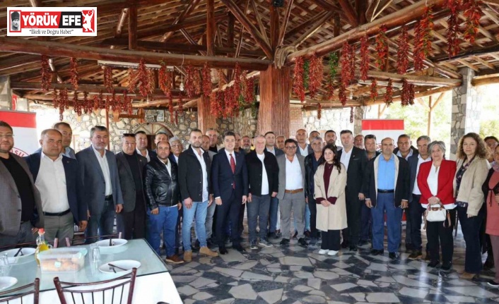 Kaymakam Gündoğdu muhtarlar ile kahvaltıda bir araya geldi