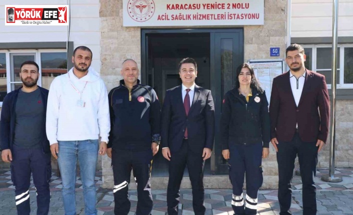 Kaymakam Gündoğdu sağlık personeli ile bir araya geldi