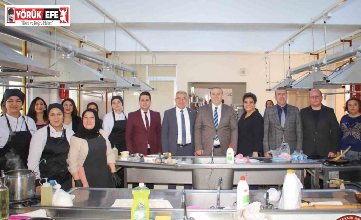 Köşk’te "Aile ile birlikte üretiyoruz" yemek yarışması yapıldı