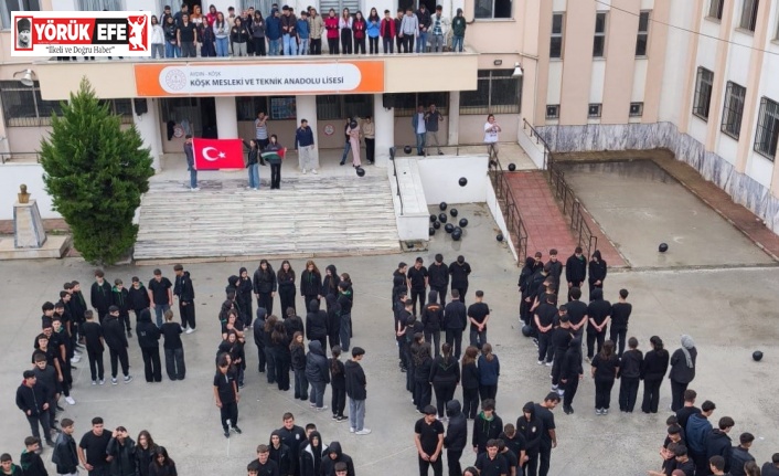 Köşk’te öğrenciler Gazze’yi unutmadı